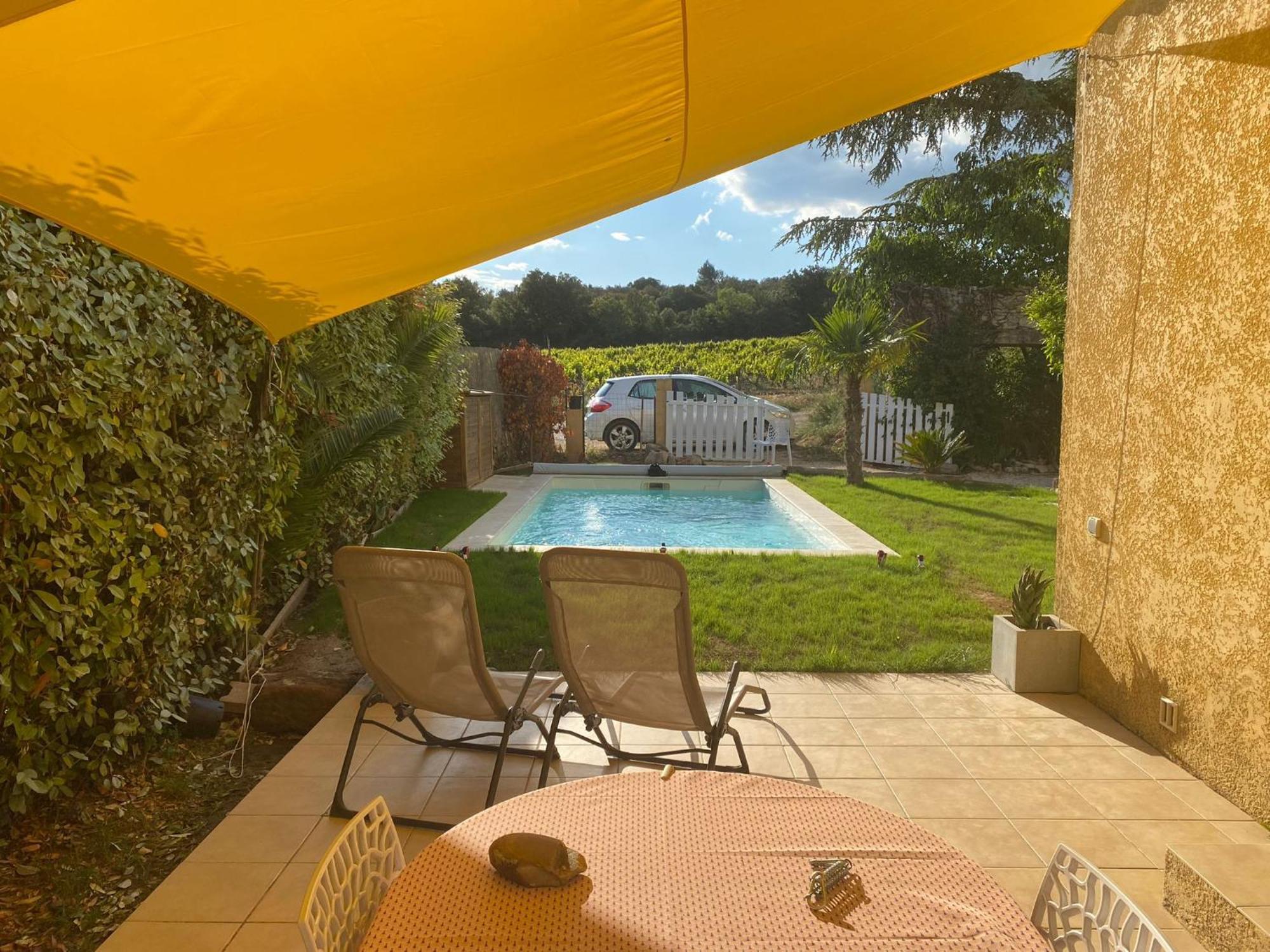 Maison Avec Piscine Donnant Sur Les Vignes, Proche D'Uzes Villa Valliguieres Exterior photo