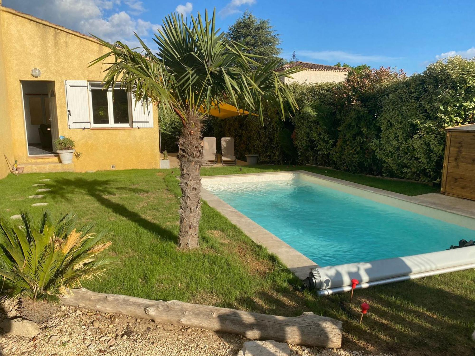 Maison Avec Piscine Donnant Sur Les Vignes, Proche D'Uzes Villa Valliguieres Exterior photo